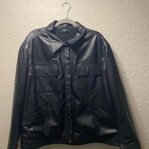 Able Black Leather Jacket